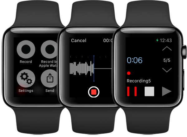 record video on apple watch